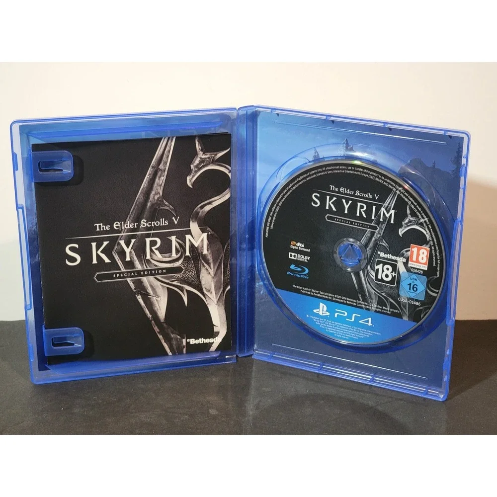 Elder Scrolls V: Skyrim Special Edition Playstation 4 PS4 Tested Works Complete‎